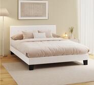 Quiton Double Bed Frame White
