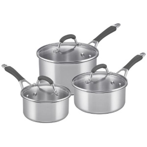 Raco Reliance Stainless Steel 3-Piece Saucepan Set