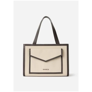 Roxette Leather Trim Tote Bag