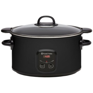 Russell Hobbs 6L Searing Slow Cooker Matte Black RHSC650BLK