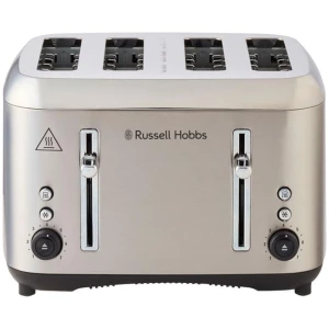 Russell Hobbs Addison 4 Slice Toaster Brushed Stainless Steel RHT514