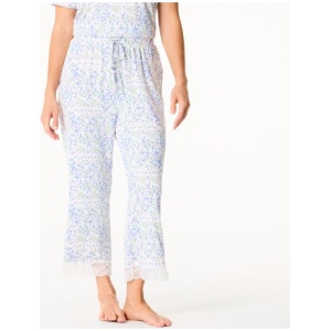 Sash & Rose Bamboo Lace 3/4 Pyjama Pant