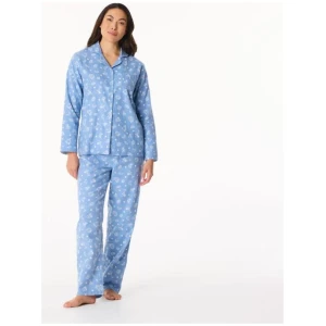 Sash & Rose Women's Flannelette Abstract Pyjama Set