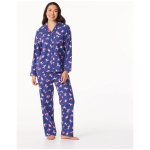 Sash & Rose Women's Flannelette Pyjama Set