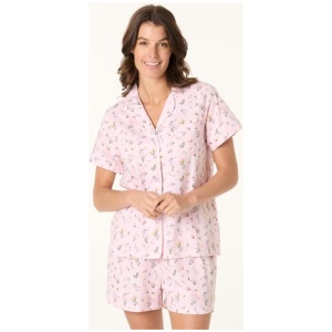 Sash & Rose Women's Floral Cotton Jersey Pyjama Set