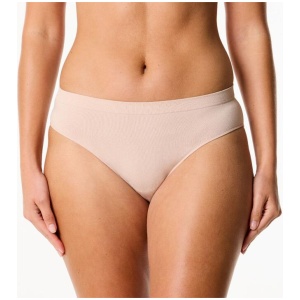 Sash & Rose Women's Seamfree High Cut Brief 2 Pack