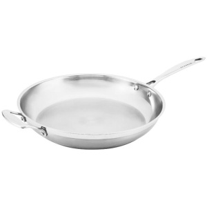 Scanpan Impact 32cm Stainless Steel Frypan with Helper Handle