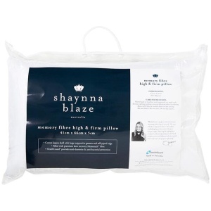 Shaynna Blaze Memory Fibre Pillow Hi-Firm