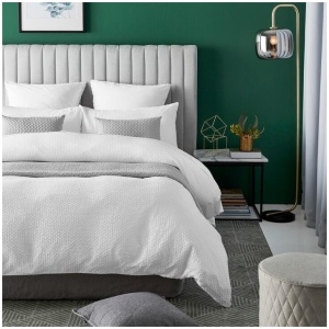 Shaynna Blaze Richmond Cotton Jacquard Quilt Cover Set