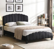 Shella Double Bed Frame Black