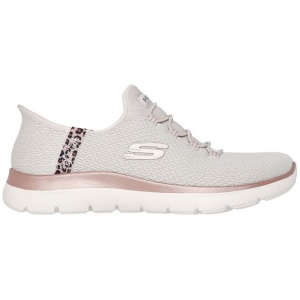 Skechers Women's Summits Leopard Chic Slip-In Shoes
