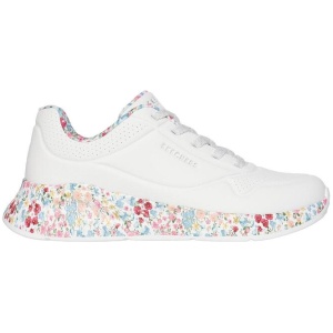 Skechers Women's Uno Lite Subtle Print Lace Up Shoes
