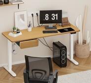 Skorn Standing Desk White