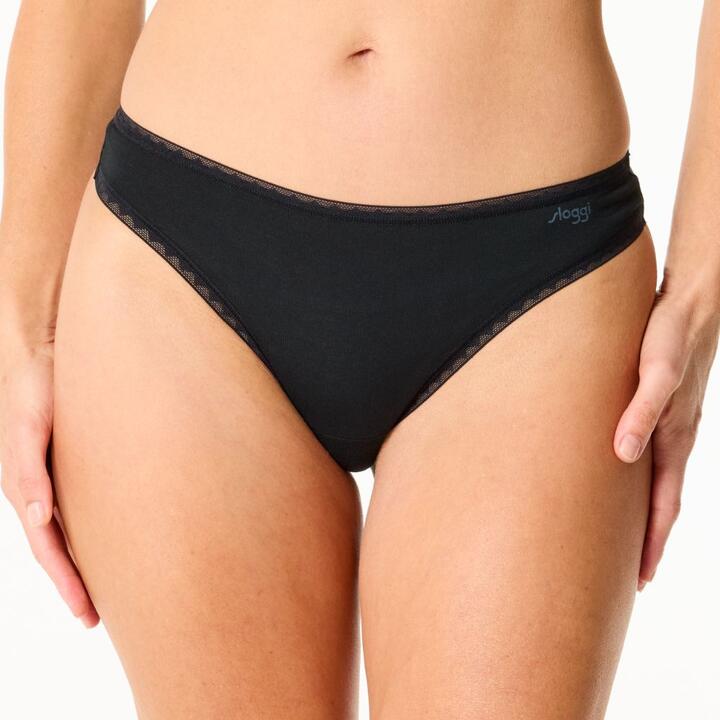 Sloggi Women's Go Brazilian Cotton Briefs 2 Pack