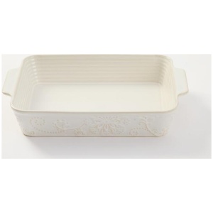 Smith + Nobel 2 Piece Floral Embossed Baking Dish Set