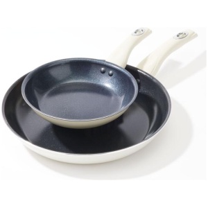 Smith + Nobel Colour Kitchen 20/30 cm Frypan Twin Pack Almond