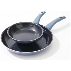 Smith + Nobel Colour Kitchen 20/30 cm Frypan Twin Pack Steel Blue