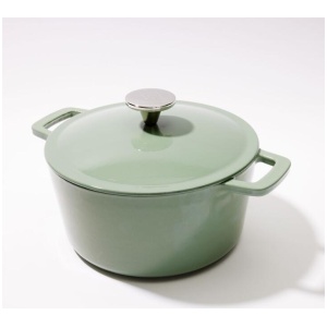 Smith + Nobel Colour Kitchen 5 L Cast Iron Casserole Sage