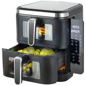 Smith + Nobel Double Stack XXL 11L Digital Air Fryer With Window