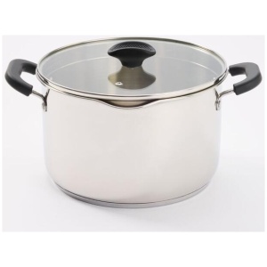 Smith + Nobel Genoa Stainless Steel Covered Casserole Pot