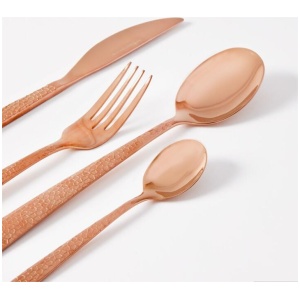 Smith + Nobel Morocco 24-Piece Cutlery Set Cooper