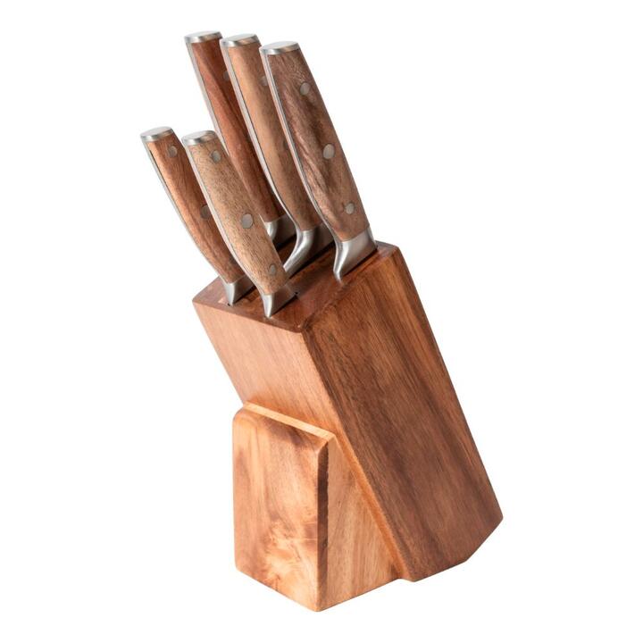 Smith + Nobel Nara 6-Piece Knife Block Set