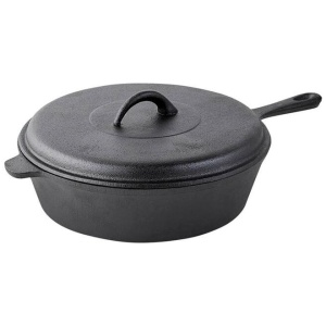 Smith + Nobel Raw 29.5 cm Cast Iron Fry Pan