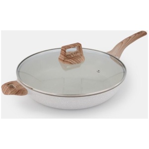 Smith + Nobel White Granite Plus 32 cm Frypan