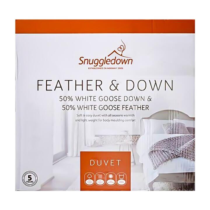 Snuggledown 50/50 White Goose Down Quilt