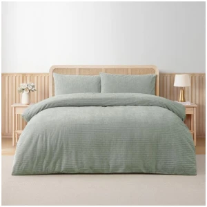 Soren Dune Corduroy Quilt Cover Set