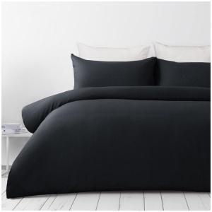 Soren Essential Embossed Microfibre Quilt Cover Set