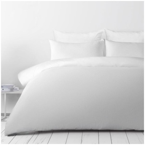 Soren Essential Embossed Microfibre Quilt Cover Set