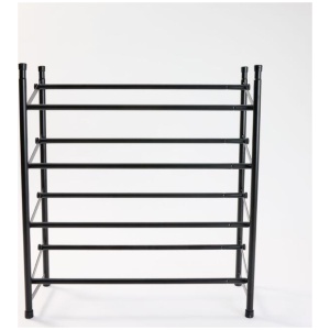 Soren Extendable 4 Tier Metal Shoe Rack