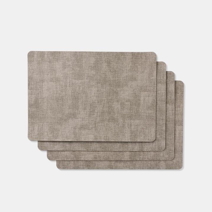 Soren Hunter Placemat 4 Pack Linen