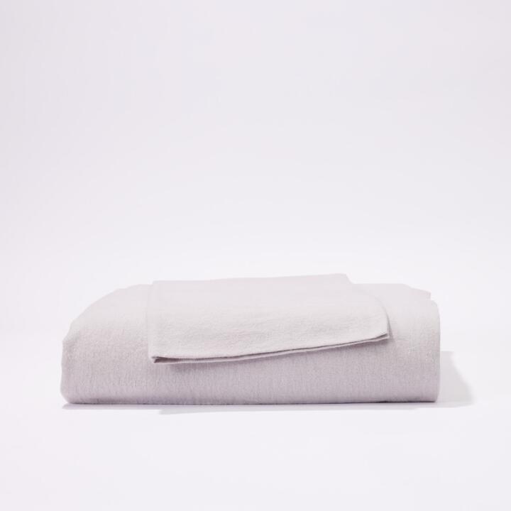 Soren Plain Dyed Flannelette Sheet Set