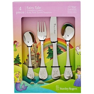 Stanley Rogers Fairytale 4-Piece 18/10 Kids Cutlery Set