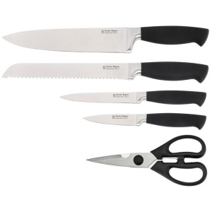 Stanley Rogers Slanted Oval Knife Block Set