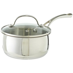 Swiss Diamond 16 cm Premium Steel DLX Saucepan with Lid