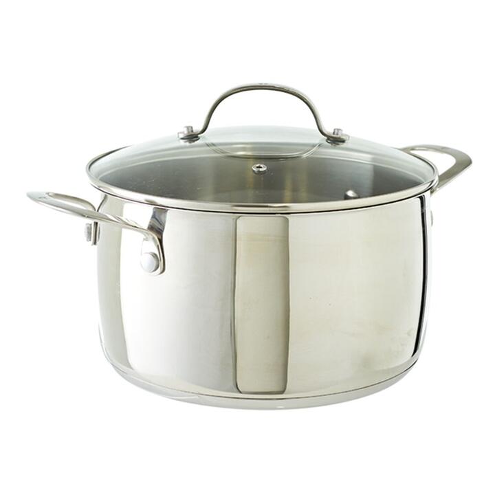 Swiss Diamond 24 x 13.5 cm Premium Steel DLX Casserole Pot