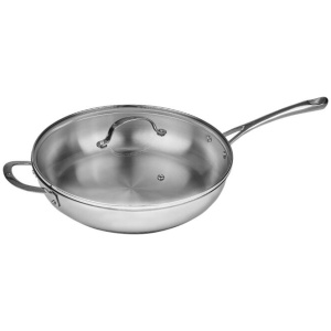 Swiss Diamond Steel DLX 32 cm Saute Pan & Lid