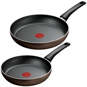 Tefal Innovatio Twin Pack 24/28 cm Induction Frypans