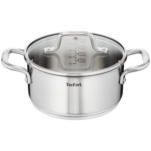 Tefal Virtuoso 20 cm Induction Stainless Steel Saucepan with Lid