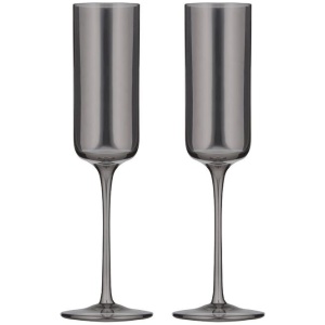 Tempa Verity Smoke Champagne Glass 2 Pack