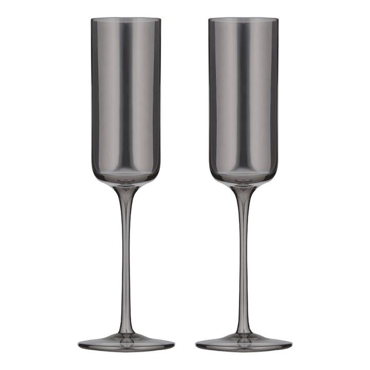 Tempa Verity Smoke Champagne Glass 2 Pack