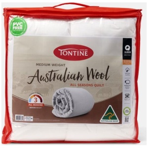 Tontine 300 GSM Non-Washable Australian Wool Quilt
