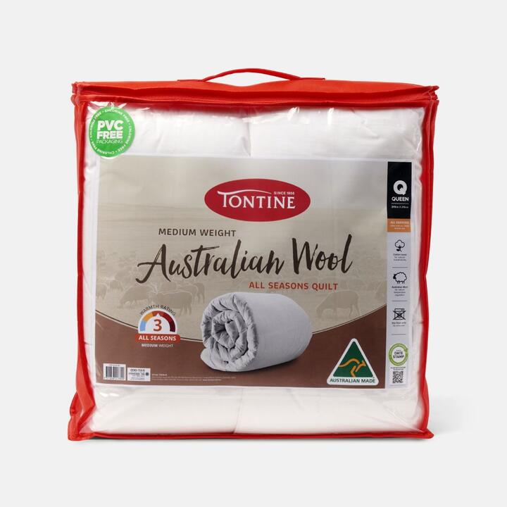 Tontine 300 GSM Non-Washable Australian Wool Quilt