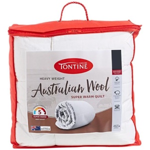 Tontine 500 GSM Heavy Weight Australian Wool Quilt