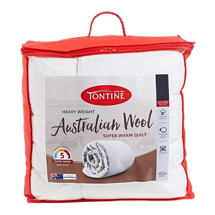 Tontine 500 GSM Heavy Weight Australian Wool Quilt