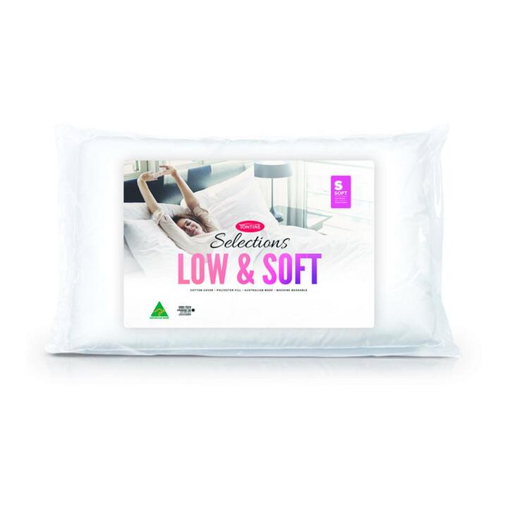 Tontine Selections Low & Soft Pillow