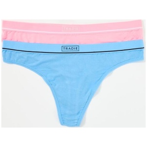 Tradie Lady Women's 2 Pack Bamboo G-String